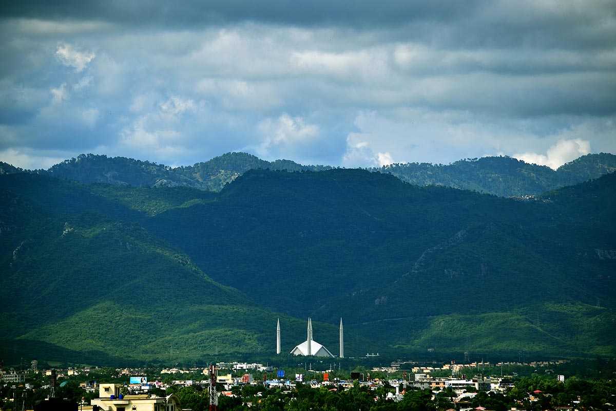 Faisal Mosque in Islamabad, Pakistan