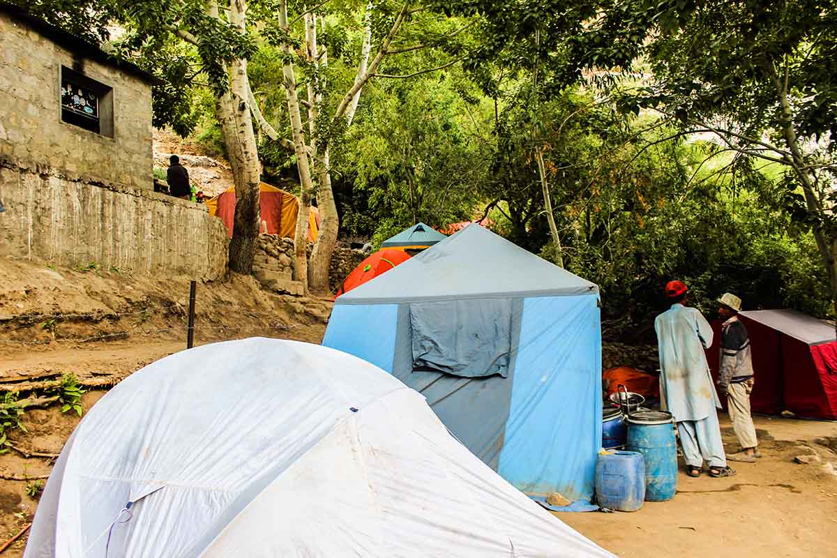 Paju Camp – Acclimatization point before Baltoro Glacier trek